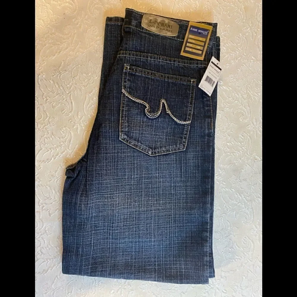 💥Eddie Domani  Boys Denim Fashion jeans size :14